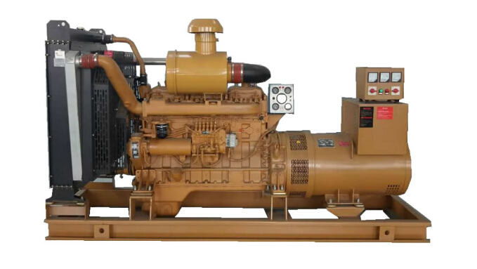 新华上柴250kw大型柴油二手发电机组